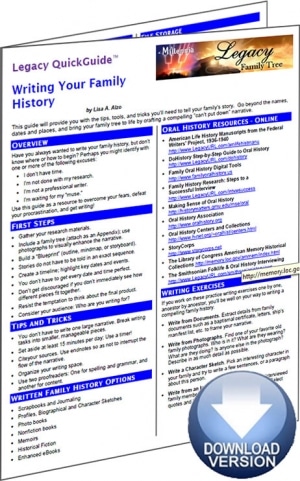 Writing Your Family History
