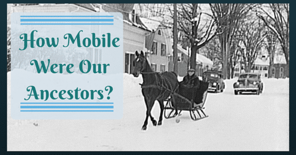 How Mobile Were Our Ancestors Library of Congress image