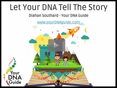 New "Member Friday" Webinar - Let DNA Tell Your Story by Diahan Southard