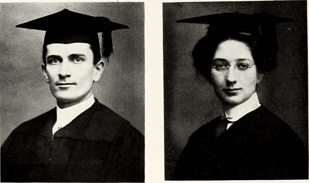 Photographs of Graduates, Lebanon Valley College Bizarre (1914). Image source: Internet Archive.