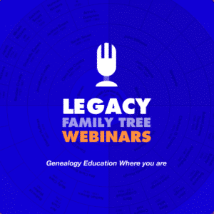 Legacy Family Tree Webinars - Yearly Membership