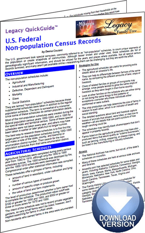 US Federal Non-Population