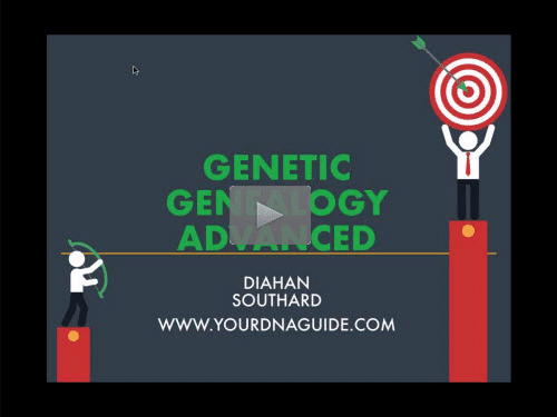 New Bonus Webinar - Genetic Genealogy: Advanced by Diahan Southard