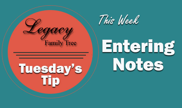 Tuesday’s Tip – Entering Notes (Beginner) 