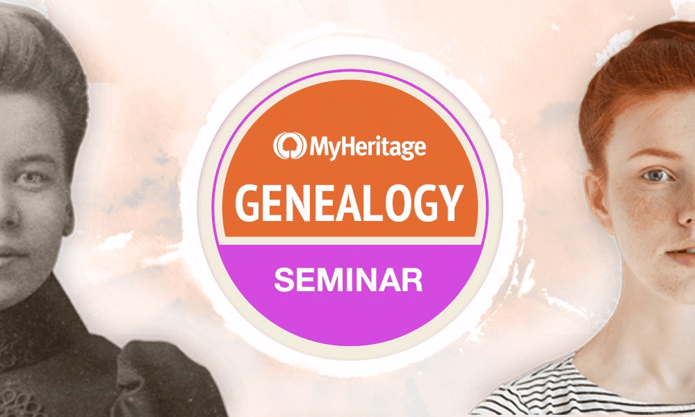 MyHeritage Genealogy Seminar Webinars Now Available online for Free