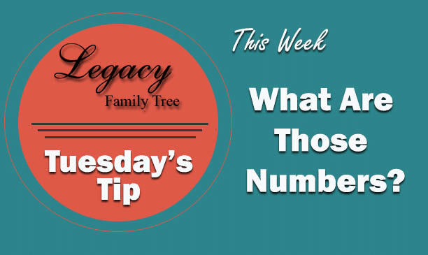 Tuesday's Tip - What Are Those Numbers? (Beginner) 