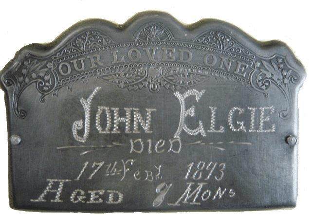 Coffin plate in collection of Brian L. Massey, published with permission