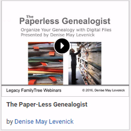 The Paper-Less Genealogist