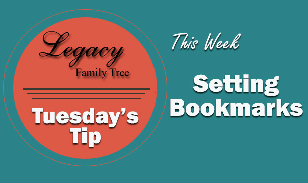 Tuesday's Tip - Setting Bookmarks (Beginner)