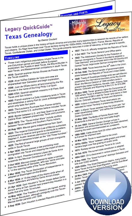 Texas Genealogy