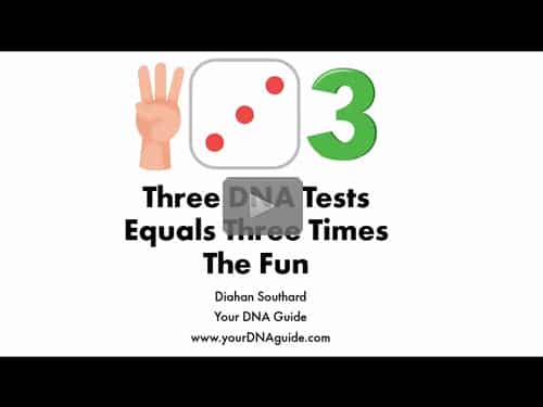Three DNA Tests = Three Times the Fun