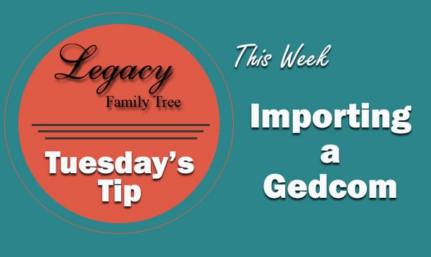 Importing a Gedcom