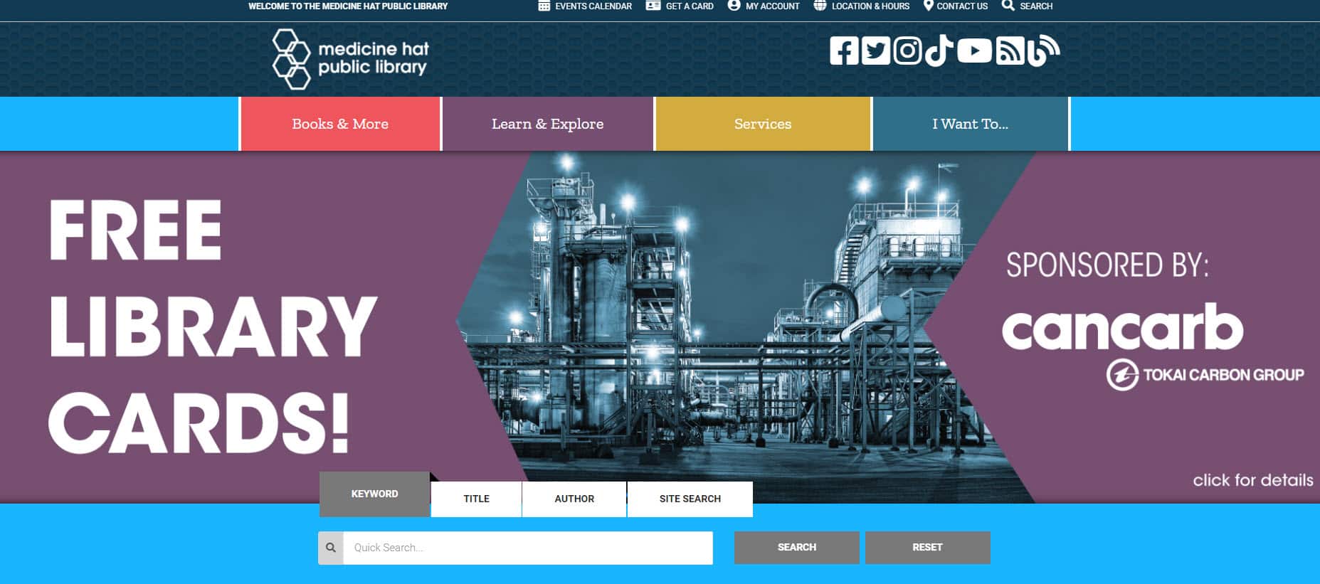 Medicine hat library Medicine hat library